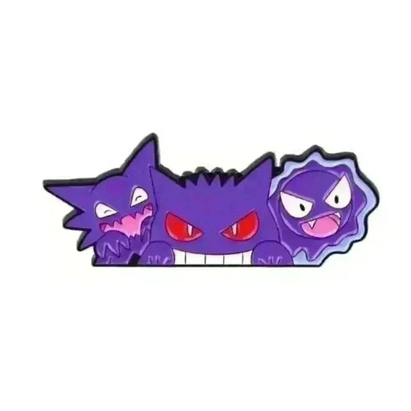 Gastly, Haunter, Gengar Evolution Enamel Pin Collection - Pokémon Fan's … - Picture 4 of 6